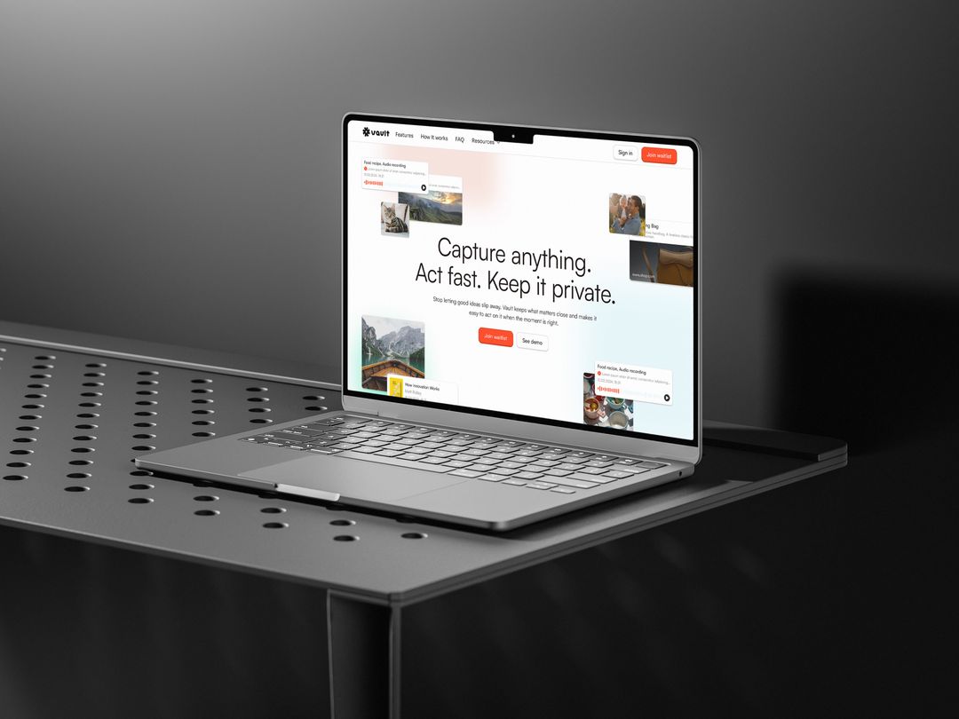 Vault: Brand & Mobile Design